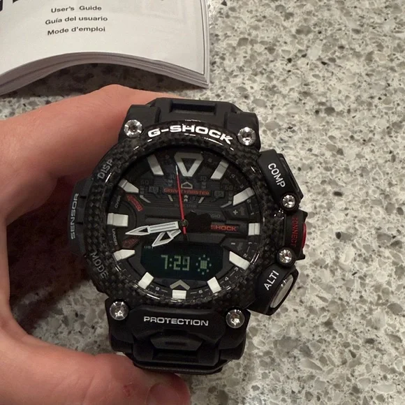 G-Shock Gravity Master GR-B200 Carbon Core Guard Pilot Watch - Picture 2 of 6
